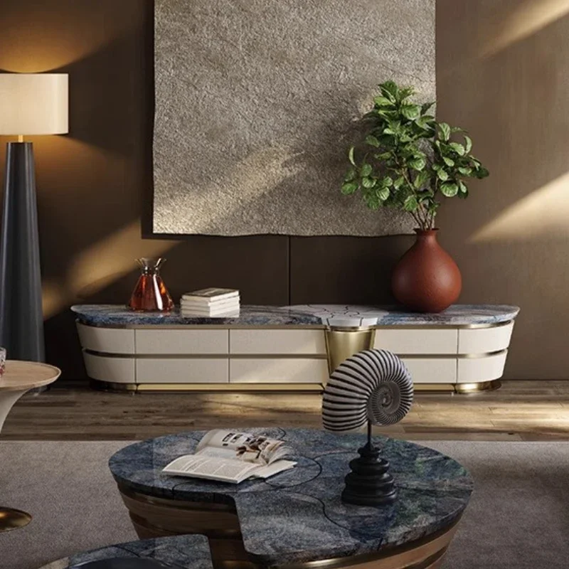 Storage Designer TV Cabinet Luxury Nordic Organizer Living Room Modern Tv Table Entertainment Universal Archivadores Furniture