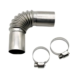 24mm Exhaust Pipe Tube Elbow Connector For Car Heating Parts Eberspacher Webasto Boat Heater