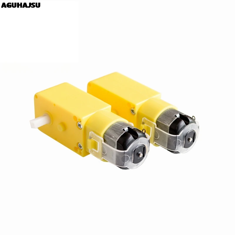 2szt TT Motor 130motor Smart Car Robot Gear Motor dla Arduino DC3V-6V DC Gear Motor Intelligent Car Chassis Four Drive Car Hot
