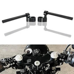 Ajuste Universal para manillar de motocicleta, Clip ajustable de aluminio CNC, 37mm, 41mm, 43mm, 50mm, 53mm, 55mm