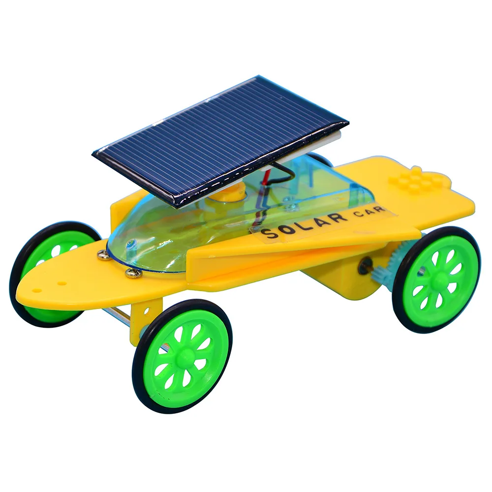 

Children's Puzzle Toys Creative Solar Car Children's DIY Assembling Handmade Physics Experiment Science Toys Model