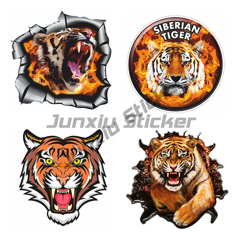 

Car Sticker Ferocious Tiger Waterproof Vinyl Decal Car Accessories Decor Pegatinas Para Coches
