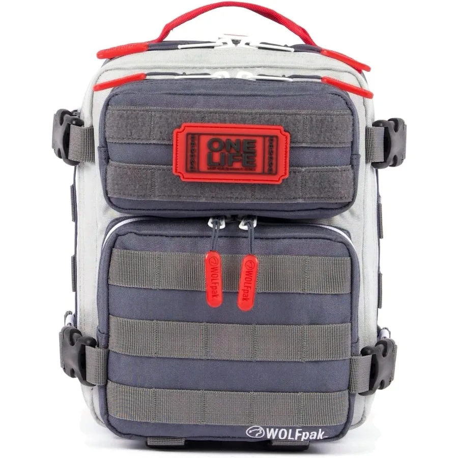 

WOLFpak 9L Mini Tactical Backpack for Men and Women Compact Small Everyday Carry Bag for Gym School Travel Durable Water-Resist
