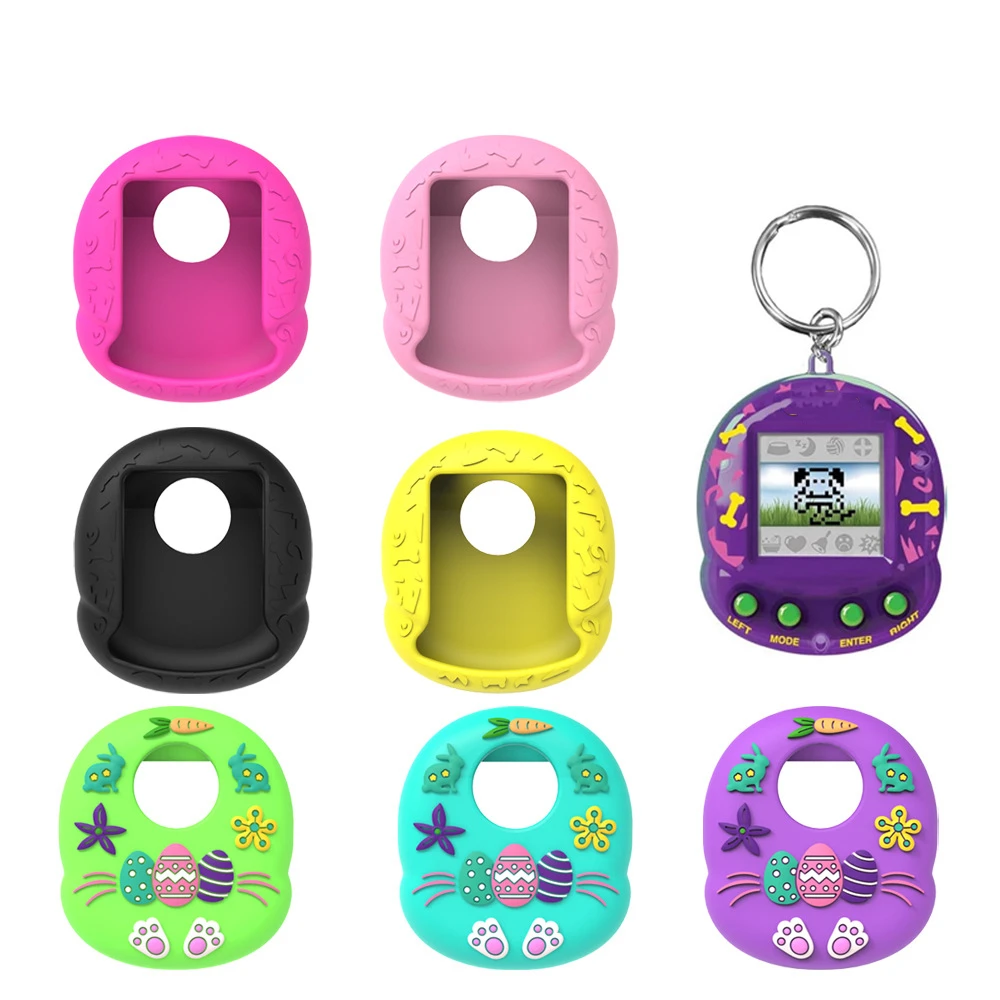 

Silicone protective case suitable for Giga Pets pet game console cartoon cute anti drop storage protective shell