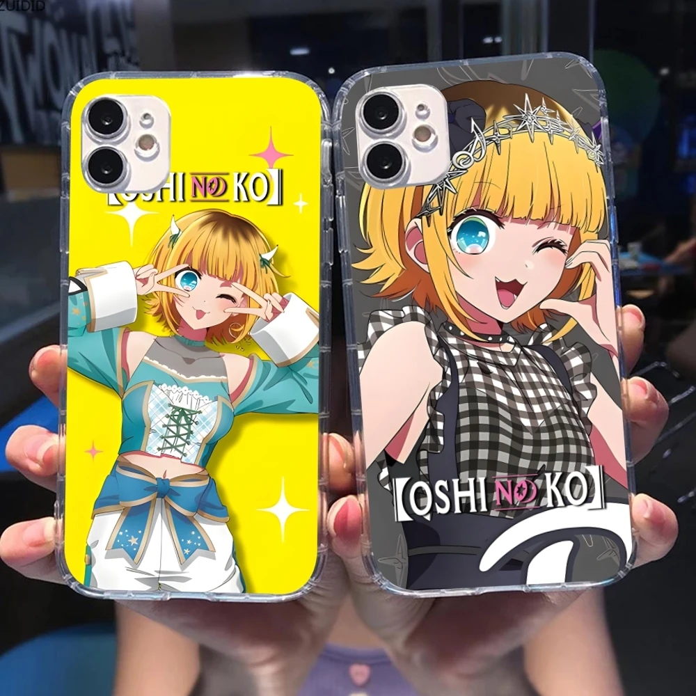 Чехол Oshinoko Mem cho для мобильного телефона iPhone 15 14 13 12 11 X XR XS 8 Pro Max Plus Mini, прозрачный чехол