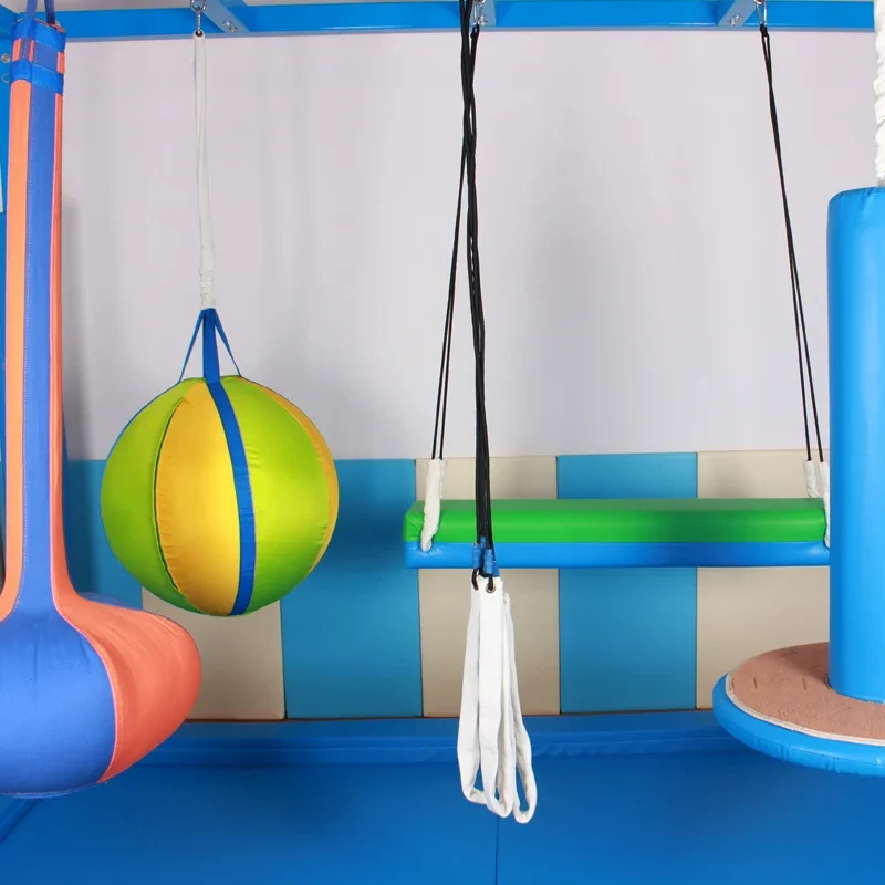 Flying person swing children's sensory system suspension equipment, rehabilitation teaching aids, household vestibular balance