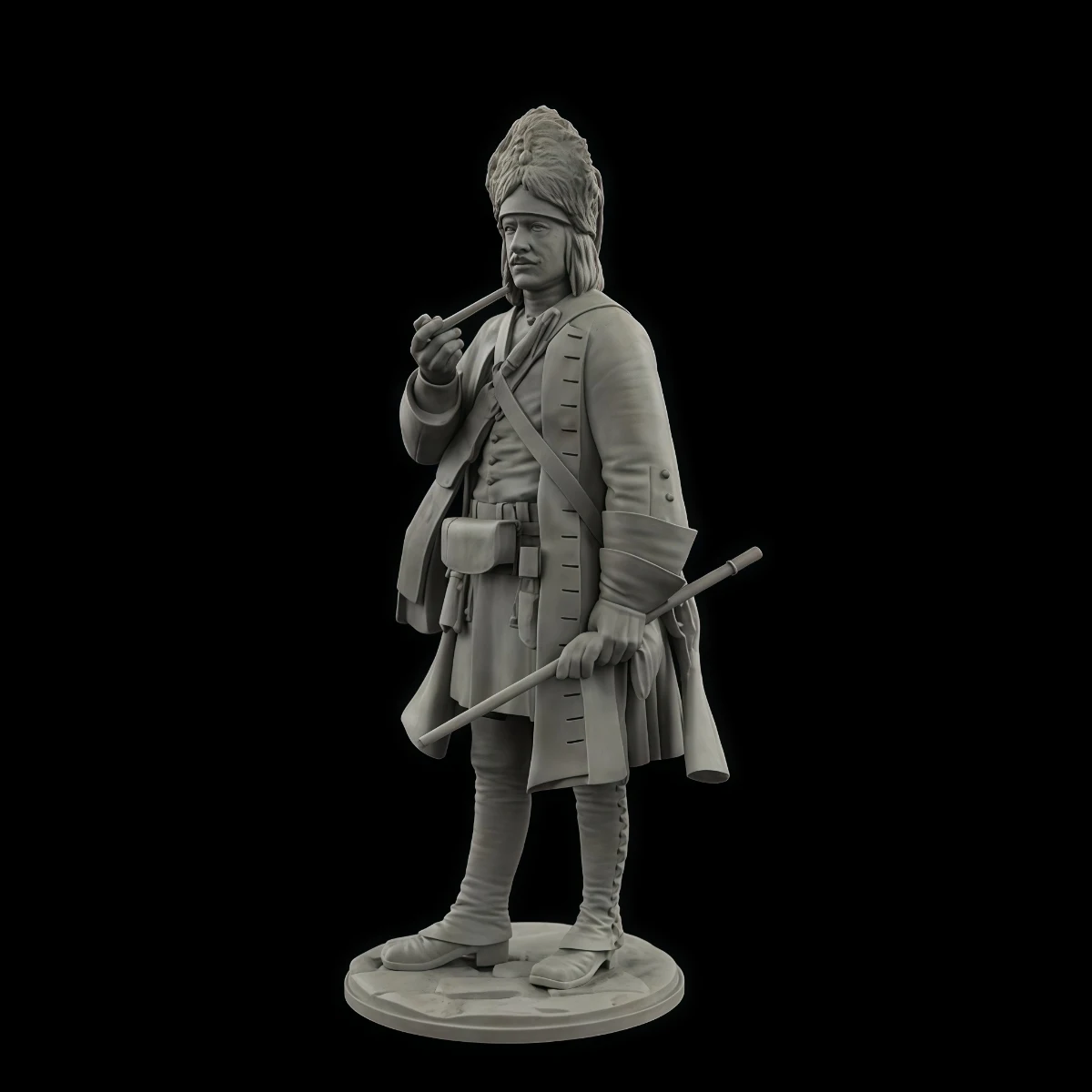 75mm resin unpainted model kit, military theme, Willis Legion Grenadier unassembled and unpainted GK, 1930R