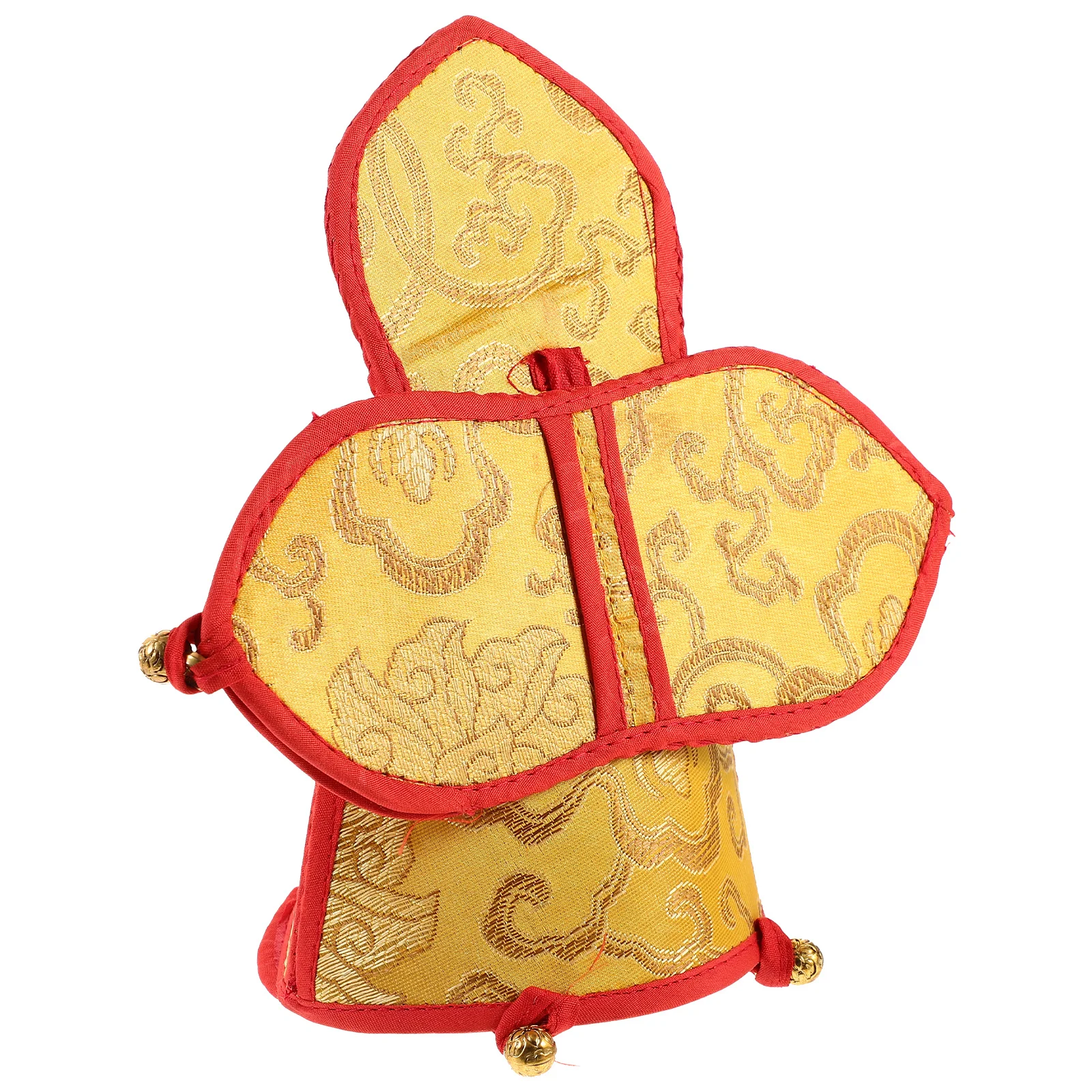 

Nepal Vajra Bell Protective Storage Bag Thickened Delicate Pouch for Storage Transport Musical Instrument Vajra Bell Bag