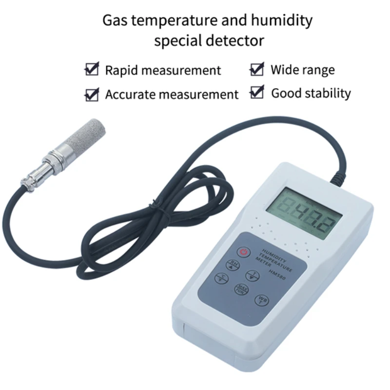 

Precision Probe Temperature And Humidity Dew Point Meter