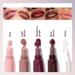 Summer must-have,OCHEAL Hydrating Glossy Lip Lacquer - Mirror Finish Liquid Lip Gloss with Plumping and Moisturizing Effects,