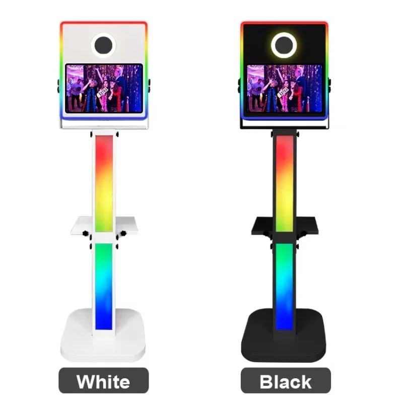 Selfie Dslr Photo Booth Machine With 15.6inches Touch Screen Flash Printer Poto Box Camera Kiosk Dslr PhotoBooth Shell