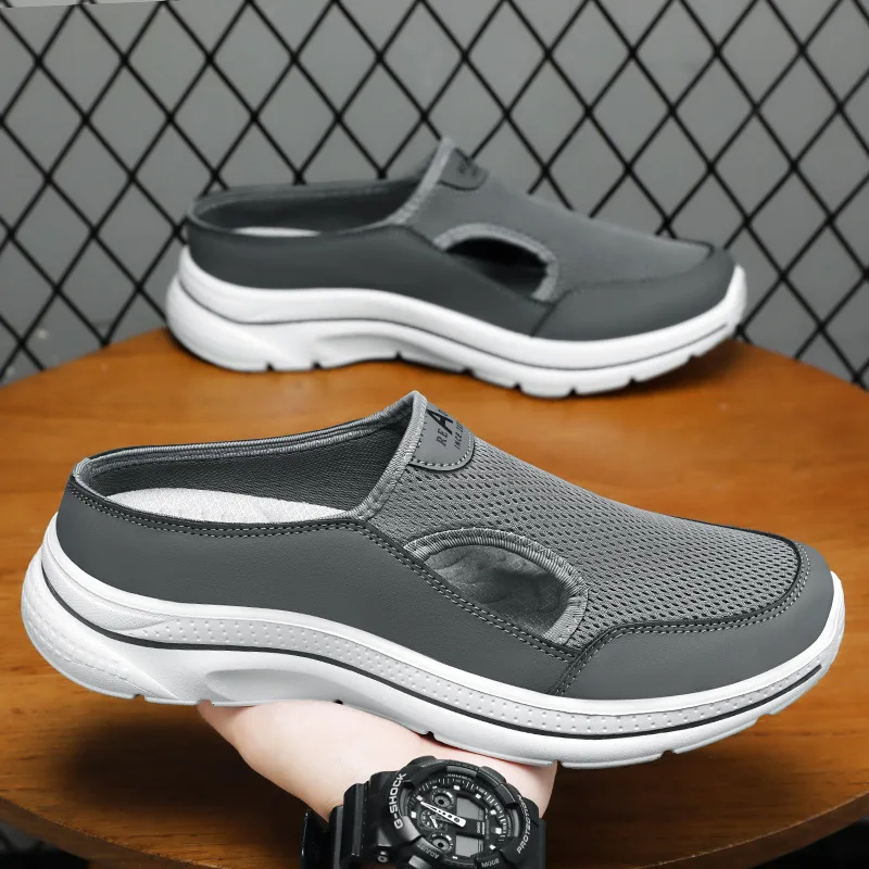 

​Summer Men's Breathable Casual Shoes Soft Cushioned Dad Footwear Lightweight Cross Border​ Mens shoes