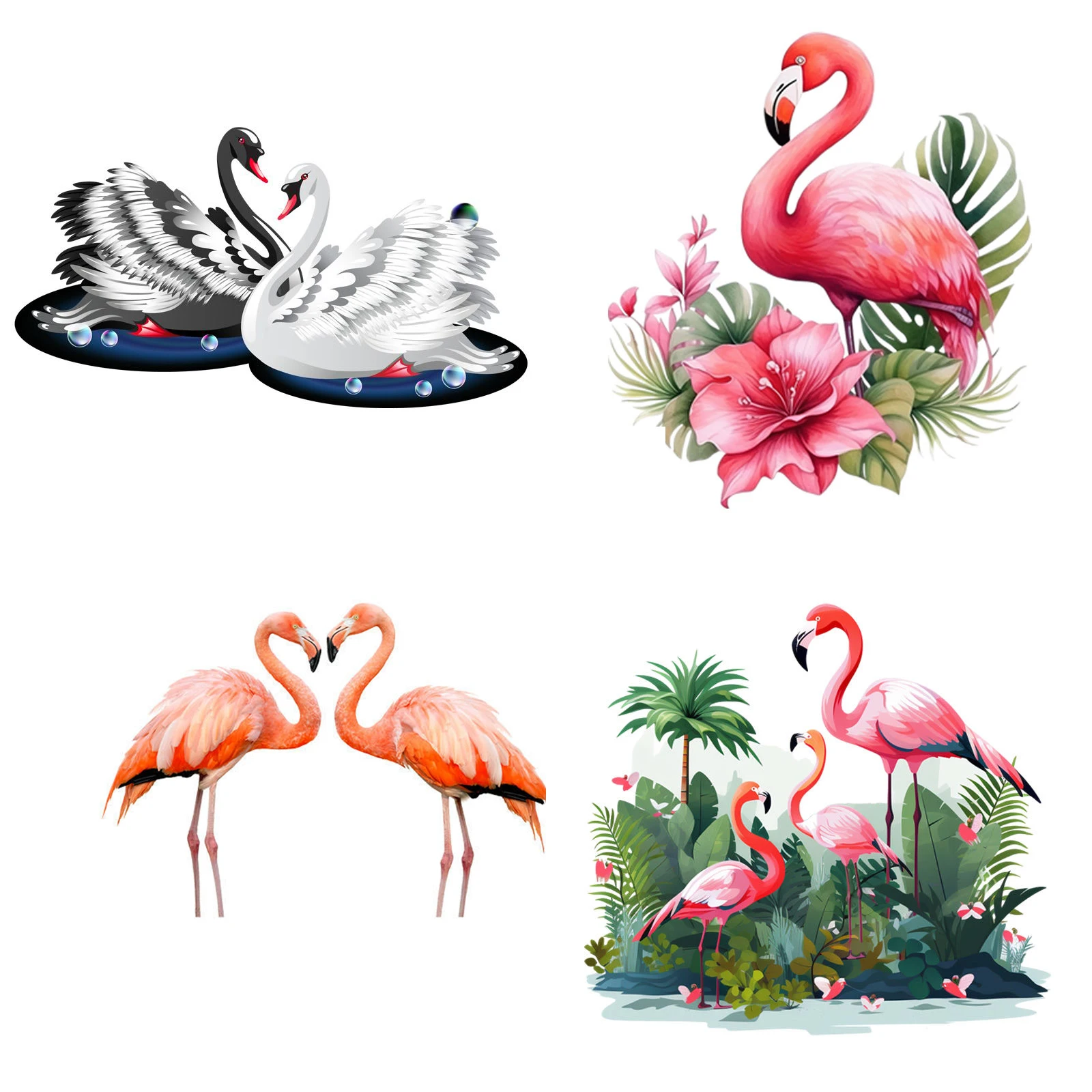 

Pretty Flamingo Sticker, Toilet Lid Stickers, Water-proof Animal Decal, Used for Toilet, Bathroom, Wall, Car,