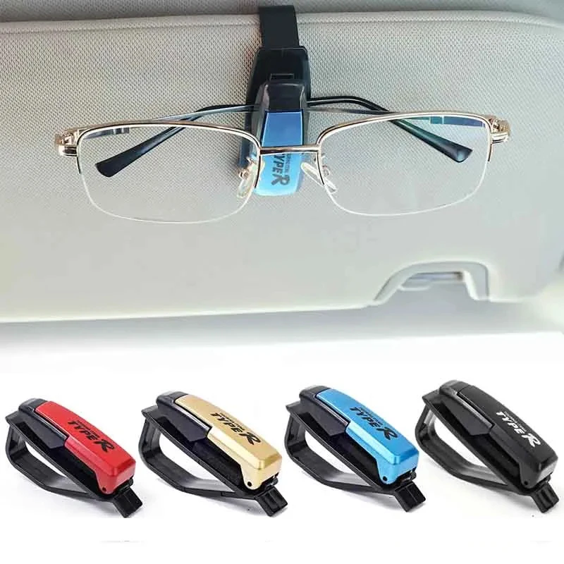 Car Glasses Clip Automobiles Sun Visor Sunglasses Card Ticket Clip Holder Hair Glasses Clips Universal Car Interior Accessories