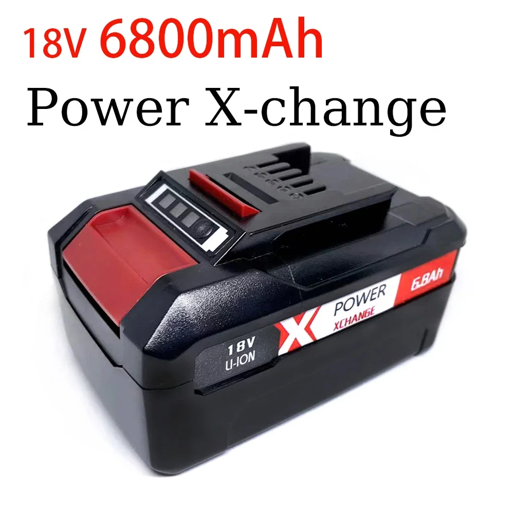 

18V 6800mAh High Capacity for Power X-Change Lithium Battery with LED Power Display Compatible Tools Battery