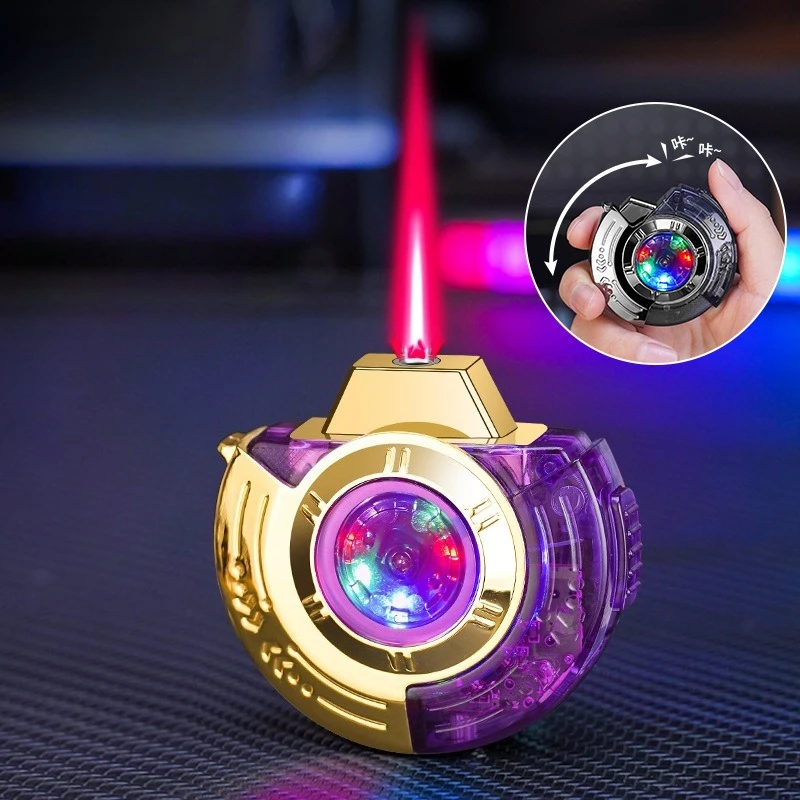 

Creative and Cool Small Tool Fire Machine with Cold Light Stress Relief Toy for Men Small Tool Smoking Accessories Novel Lighter