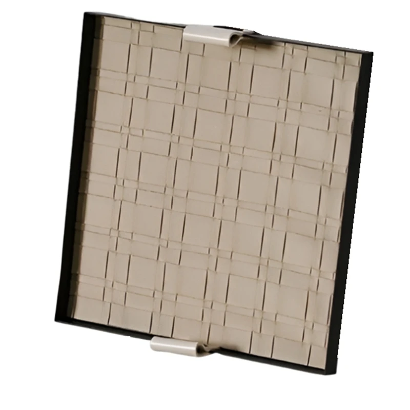 

Woven Storage Tray Iron Jewelry Desktop Storage Tray Cosmetic Key Jewelry Tray Metal Decorative Tray