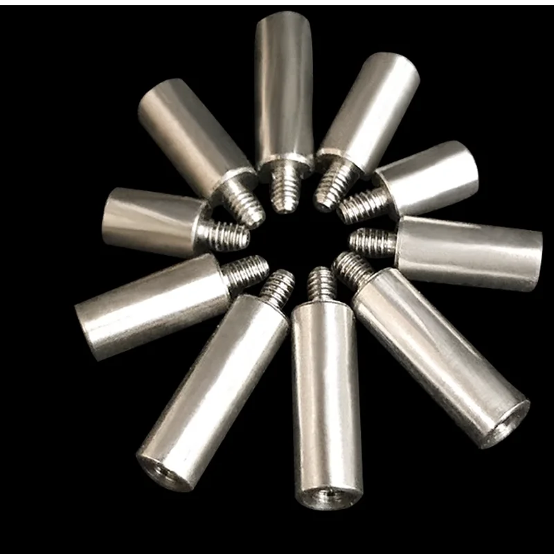 M2*L+3 stainless steel 304 round standoff spacer support pillar isolation column male-female connection stud  standoff 1191 image 2