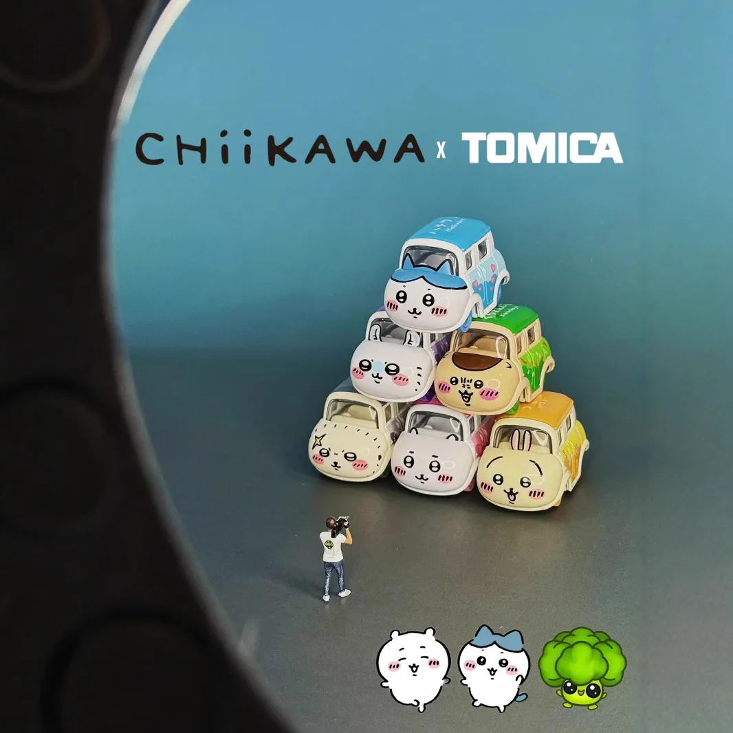 

1:64 TOMICA Chiikawa совместное издание Hachiware литая модель автомобиля коллекция игрушечных машин подарки оптом