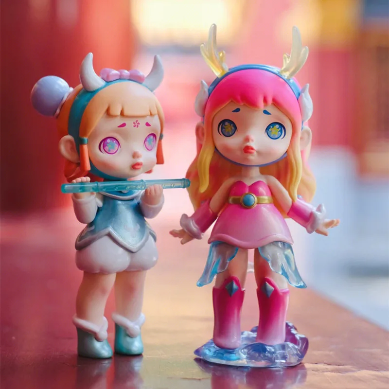 

Original LAURA Ancient Chinese Mythical Beast Series Blind Box Toys Model Confirm Style Cute Anime Figure Gift Surprise Box