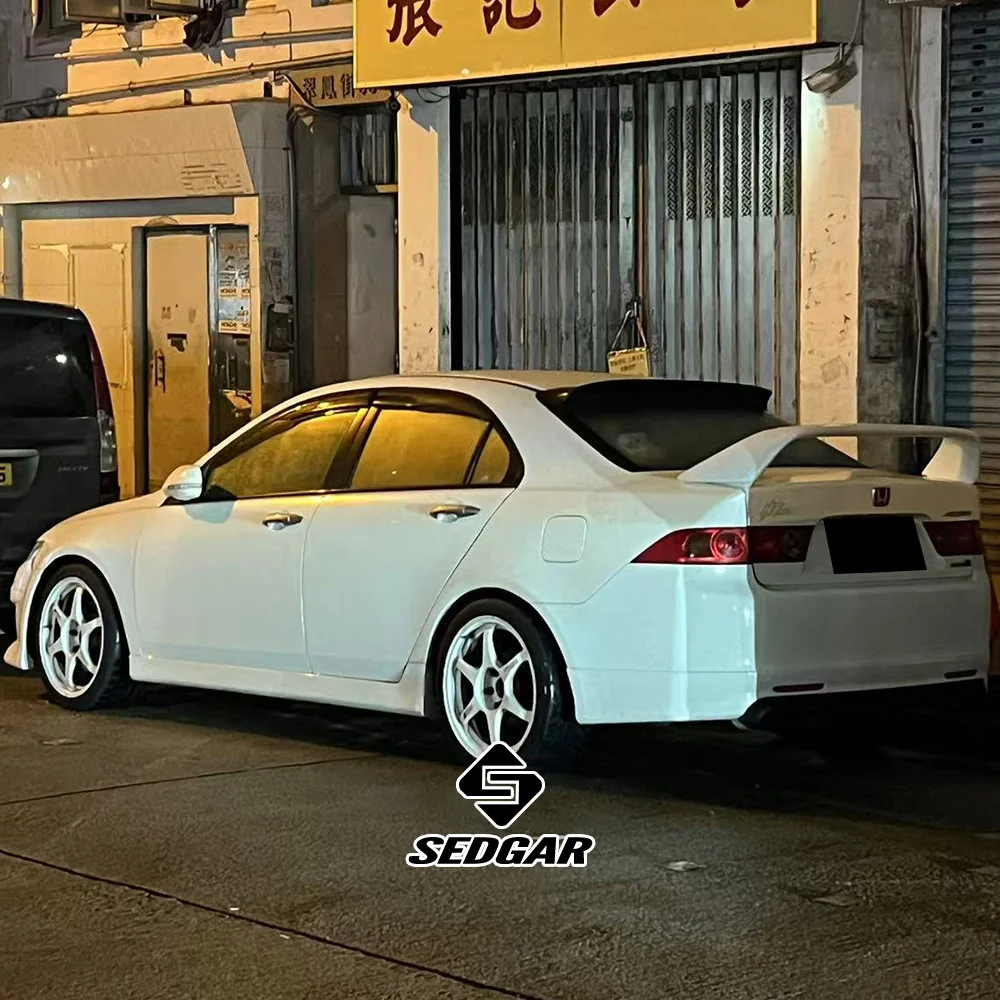 For 2003--2007 Honda 7th Gen Accord CL7 cl9 Trunk Spoiler High Quality ABS Plastic Unpainted Spoiler Trunk Boot Wing Spoiler