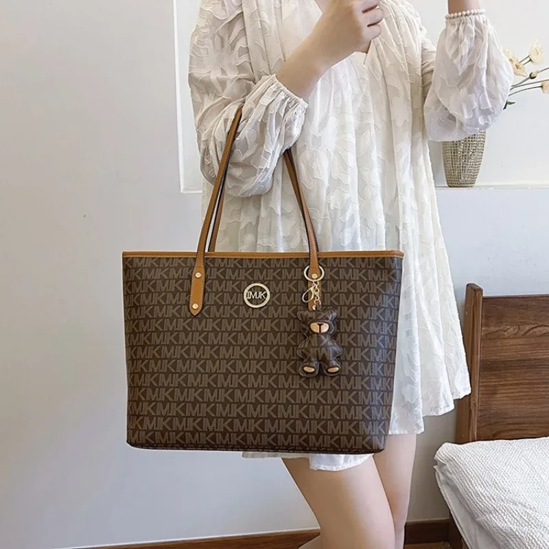 

Luxurious Printing Popular New Model In 2025 Students Cross Body Bag Cute Maillard Style Female Bag During A Shopping Spree