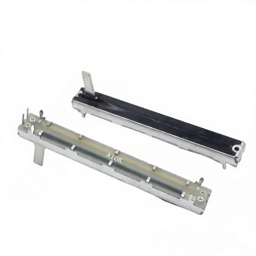6021 Linear Slide Potentiometer 75mm Fader Knob Audio Equipment Dimmer Switch Sensor Replacement Parts For Mixing Console
