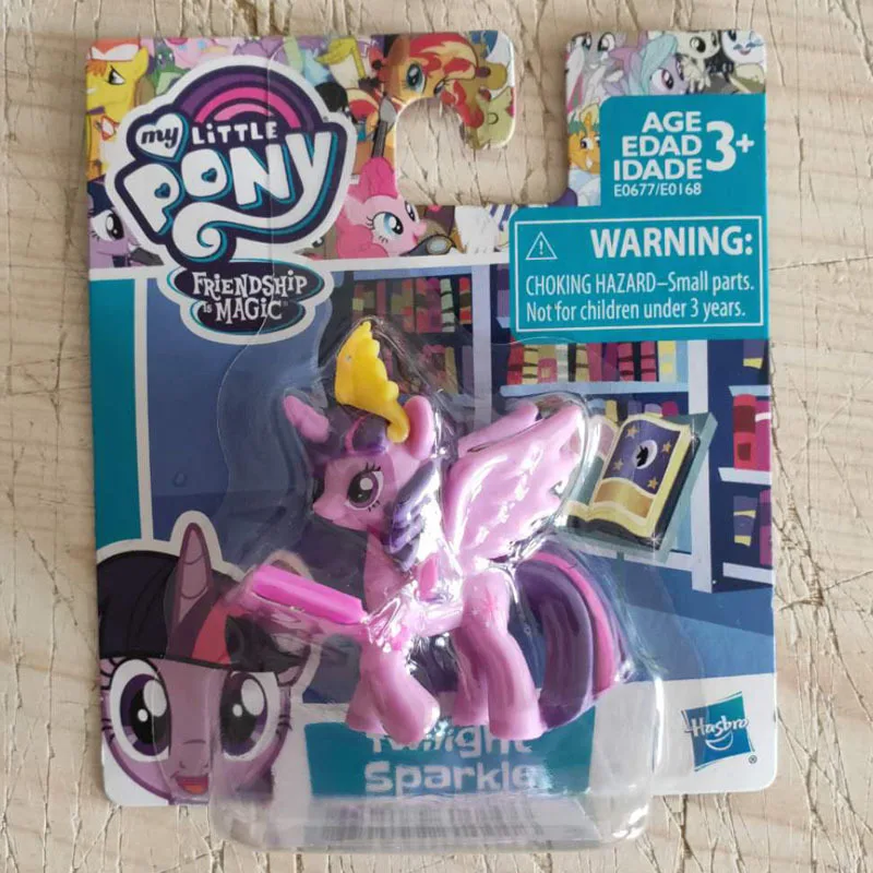 Anime Kawaii pequeño Pony Mini historia Pony casa de juego chica Ziyue Roulu Yunbao juguete modelo ornamento regalo