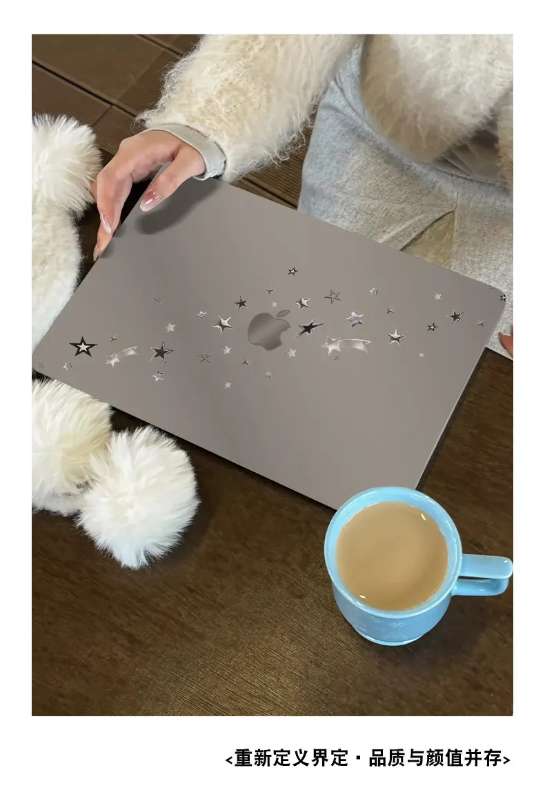 

Meteor Laptop Case For Macbook Air 13 2025 Case M2 M3 M4 Chip MEO A304 Cover for Air 15 M4 2025 A3241 M3 M2 15.3 Case