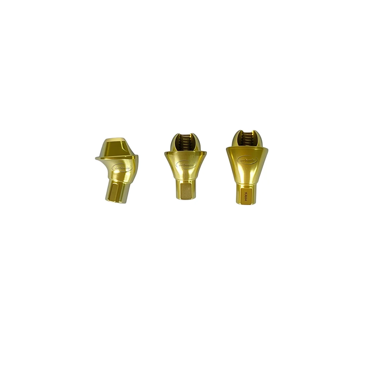 6/10/20pcs Dental Implant Multi Unit Angulated Abutment RC NC Compatible with Straumann Angled Abutment 17° Bone Level