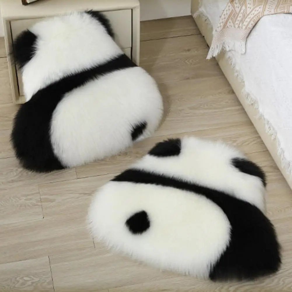 Toy Adorable Panda Stuffed Pillow Toy for Chair Seat Cushion Sofa Decor Soft Touch Washable Non-fading Plush Panda Toy Doll