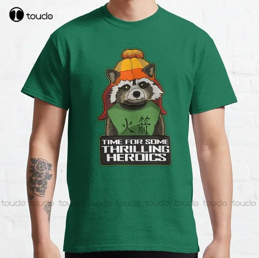 Raccoon Finds Serenity Classic T-Shirt Anime Shirts For Men Custom Aldult Teen Unisex Digital Printing Tee Shirts Xs-5Xl