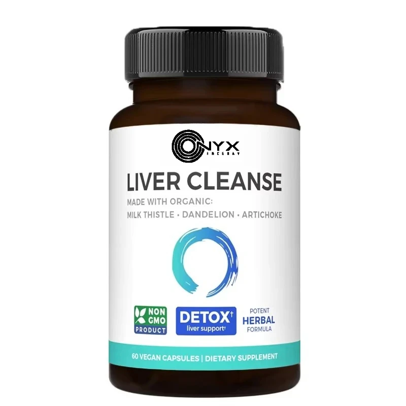 

Liver detoxification and repair milk thistle extract, dandelion root, and Korean thistle leaf 60 capsules vegetarian capsules