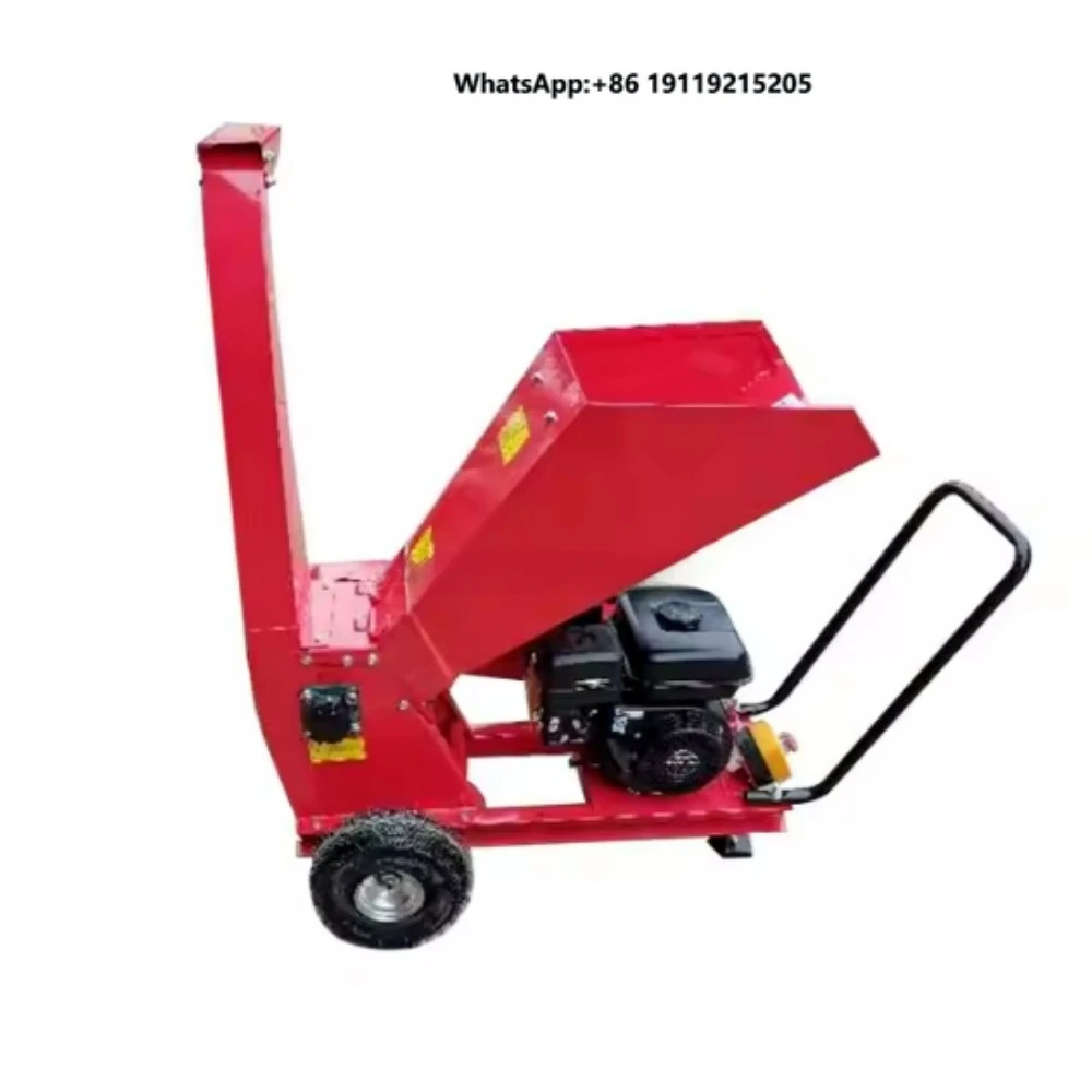 Customisable Mobile Orchard Pruning Branch Shredder Garden Wood Chipper with Motor and Gear Core Components