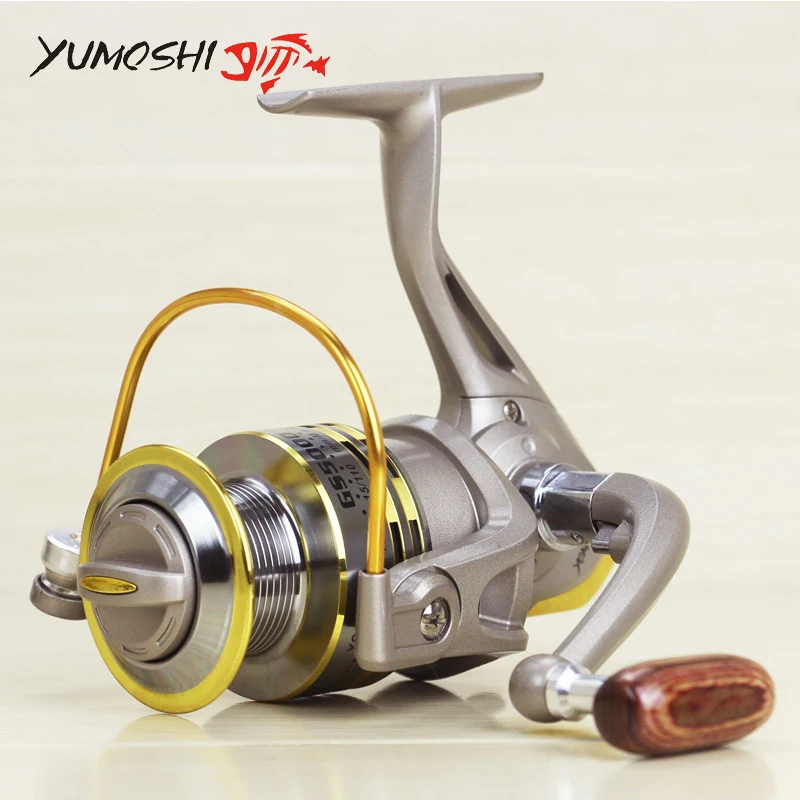 Yumoshi Marque modèle GS1000-7000 Aluminium 8BB Roulements À Billes Stores/Droit Pêche Bobine Spinning Reel