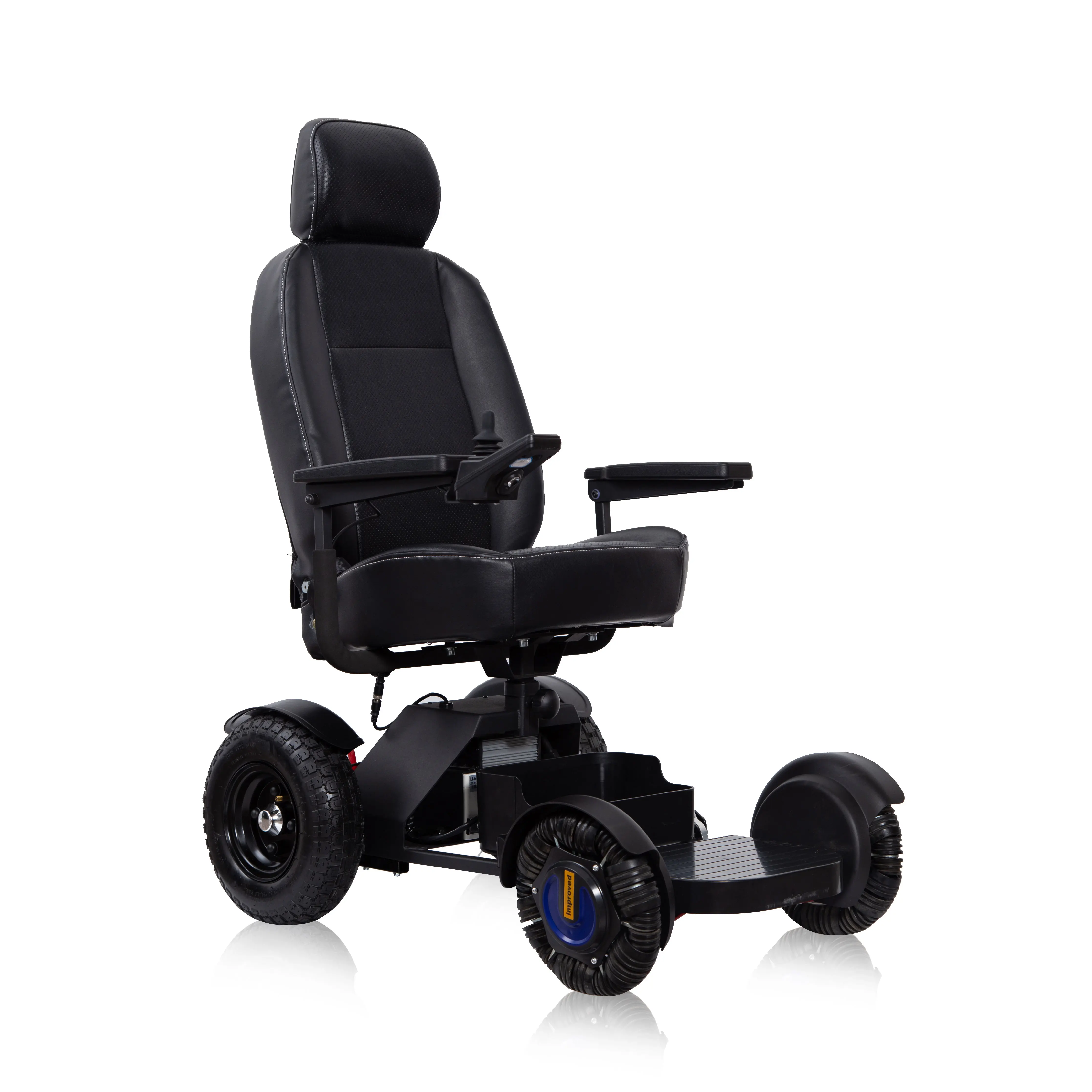 Hot Sale Premium Fully Automatic Electromagnetic Brake Heavy-Duty Electric Power Wheelchair Popular For Physical Therapy