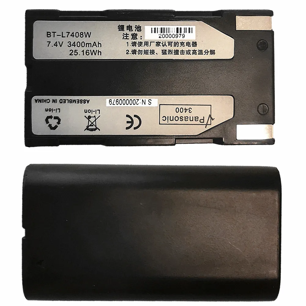 2PCS NEW GPS RTK BTNF-L7408W Battery For 9600 S82 Series GPS, S82 S86 S82T 7.4V 3400mAh