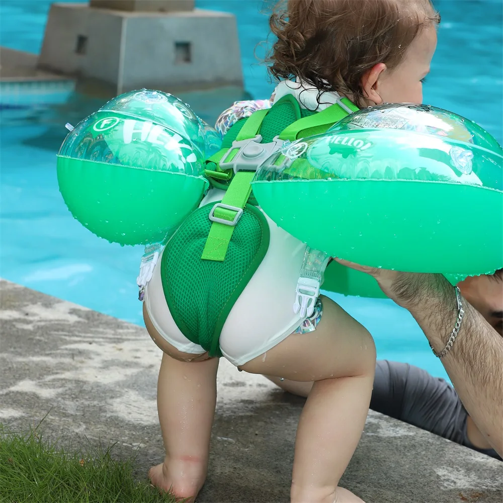 Swimbobo dzieci nadmuchiwane dziecko pływająca zabawka wodna pływające pływaki talia trener dziecko basen pierścień PVC pływak dla dzieci