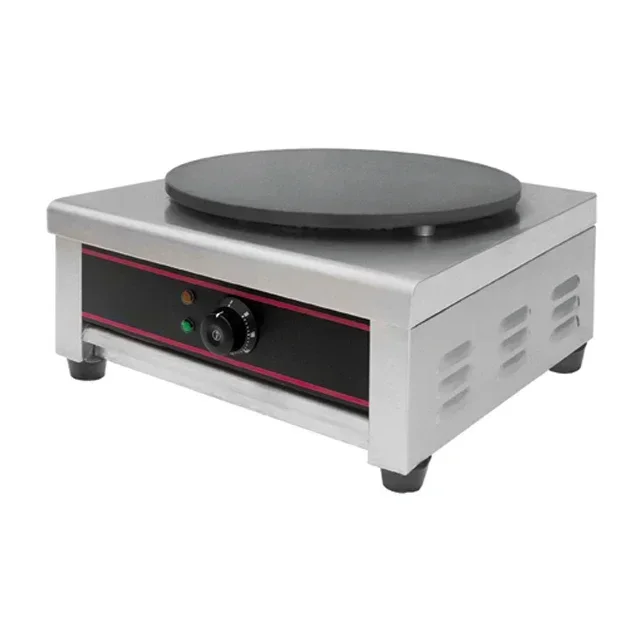 صانع كريب كهربائي مزدوج صانع كريب روتي الصناعي مع شهادة CE