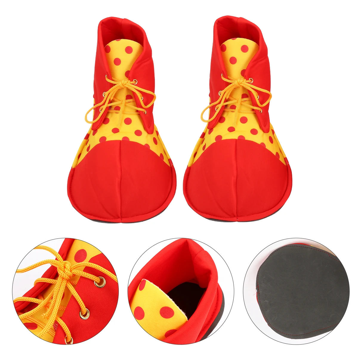 1 conjunto 1 conjunto de traje de palhaço de halloween adulto sapatos de nariz festa cosplay desempenho carnaval vestir-se adereços tema circo