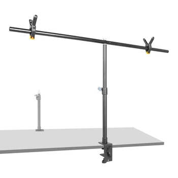 Table T-shaped Tripod Stand Background Backdrop Photography Non-woven Muslin Backdrops Adjustable Support System for Photo Studio