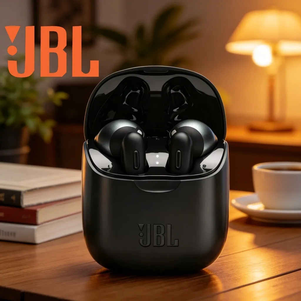 JBL TUNE225TWS Wireless Bluetooth Earbuds, Noise Cancelling Stereo Sound, Transparent Mode, Great for Gaming & Perfect Gift