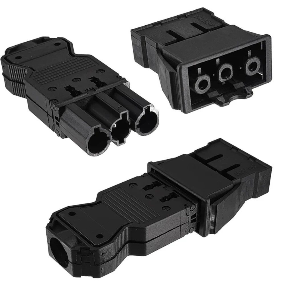 Compatible 18-i3 Quick-connect Terminal Blocks 3 to 3 Male Female Power Connectors T-type LED Lighting Plugins Type H 1 to 3