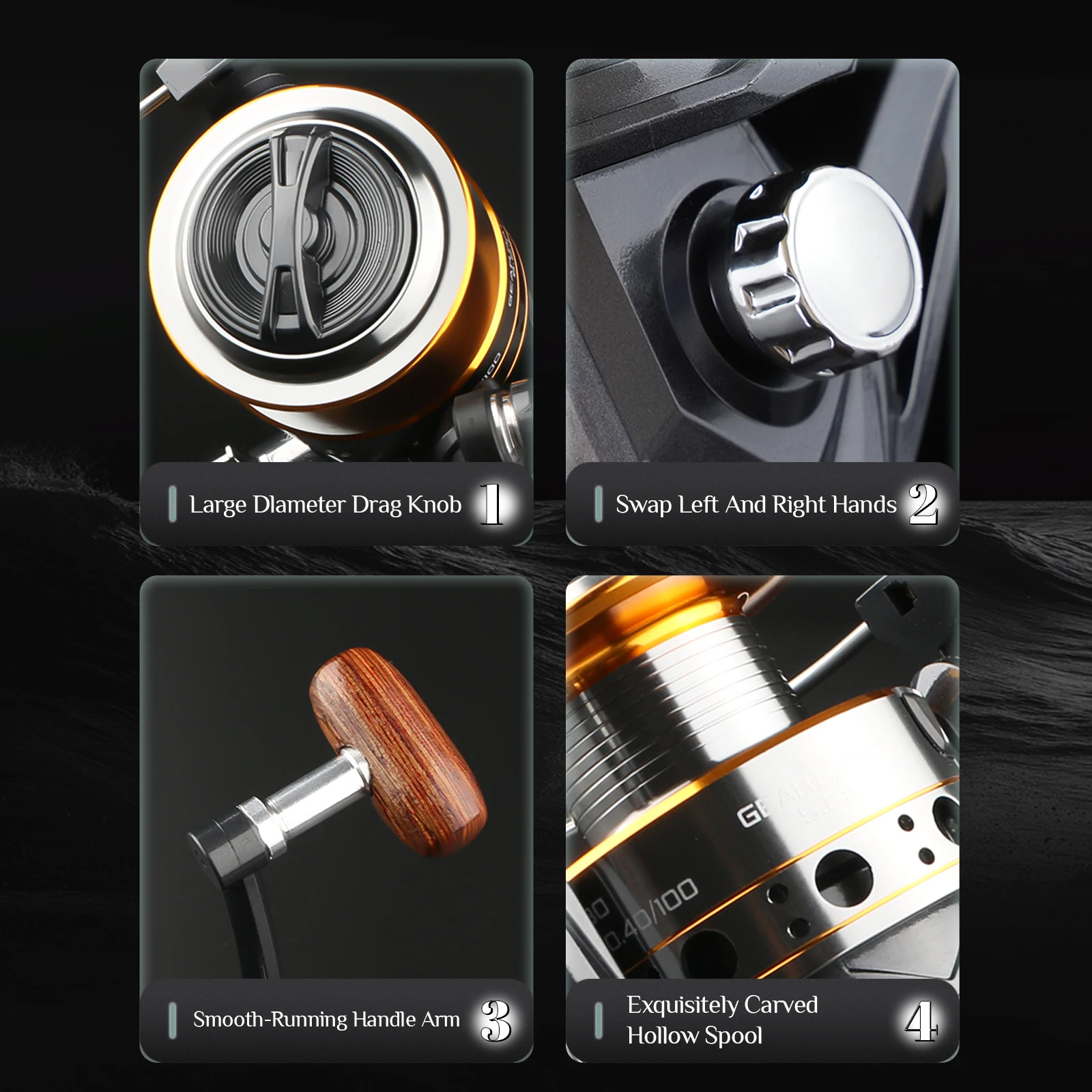 Rooblinos BK Real 4+1BB Ultral – Reel Drag Knob recenzja i cena