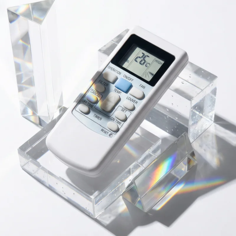 

Hitachi Air Conditioner Remote Control Compatible with PC-LH6 PC-LH6Q LH6 Spare Parts for Home Comfort And Energy Efficiency