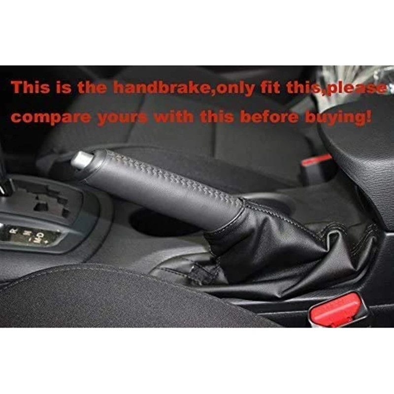 Cubierta protectora de freno de mano para coche, cubierta de manija de freno de mano automático para Mazda CX-5 2013-2014, Mazda 3 Axela 2014-2017 A