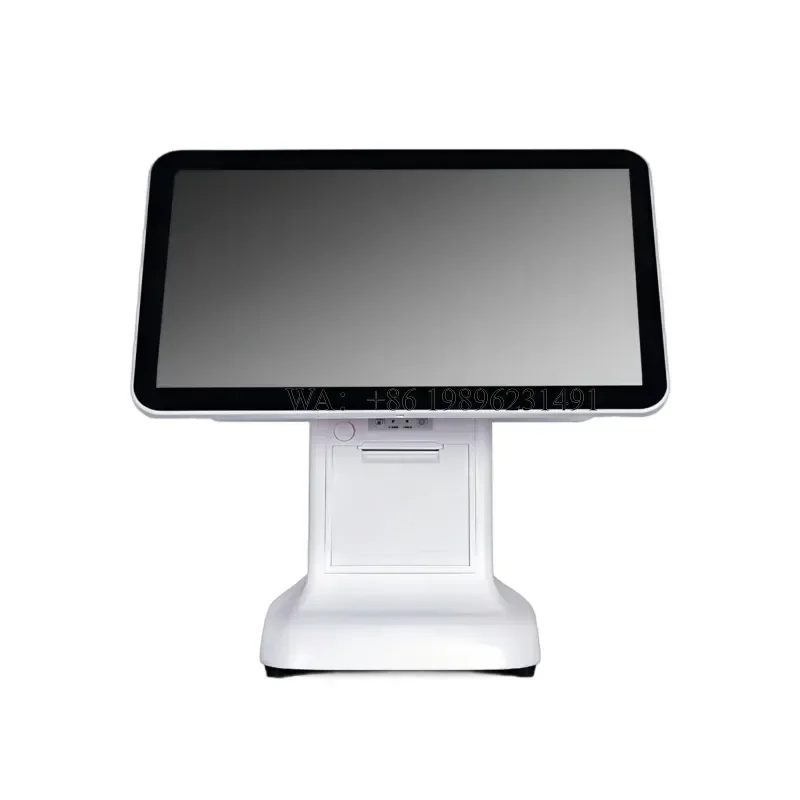 Good-looking ED156 Dual-screen POS System Features a Built-in QR Code Scanner and Supports QR Code Payments S