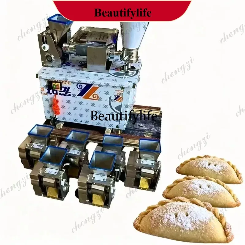 z189 Ravioli dumpling pie machine, samosa triangle pancake machine, automatic meat