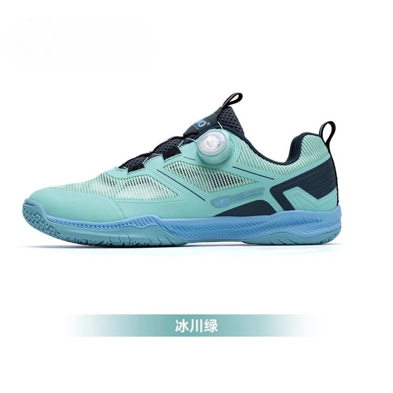 Original Brand Comfortable Breath Badminton Trainers Athletic Shoe Designer Quick Lacing Table Tennis Shoe Unisex Badminton Shoe