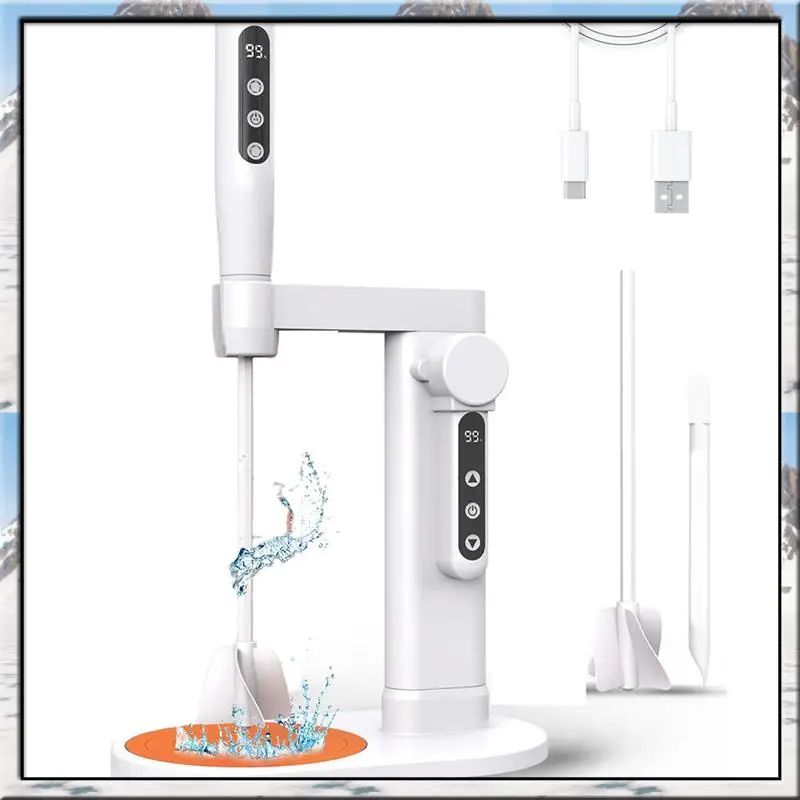 

Электрический миксер для смолы Миксер для эпоксидной смолы с электрической подставкой для форм для смолы, красок, инструментов для смолы, DIYAS59-